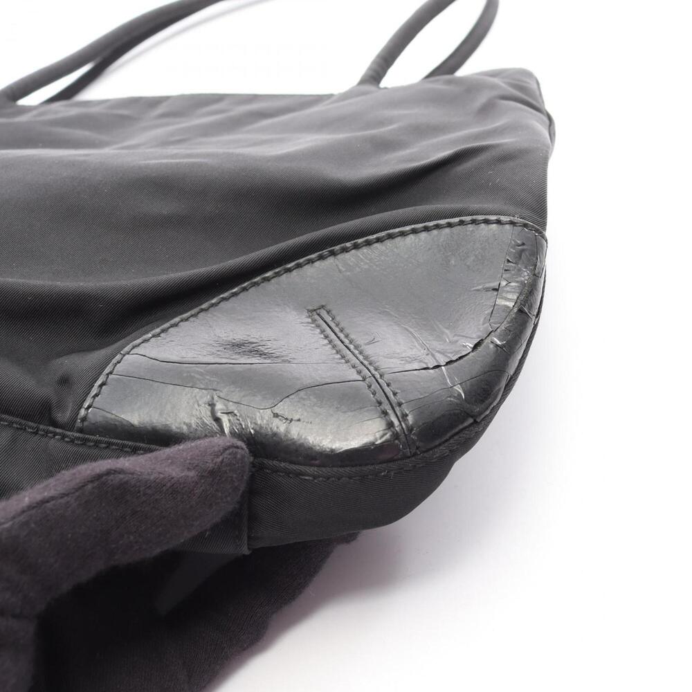 PRADA Black Leather Shoulder Bag - Picture 12 of 13
